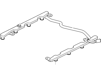 Ford 7C2Z-9F792-A Fuel Supply Manifold Assembly