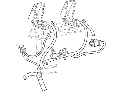 2004 Lincoln Aviator Battery Cable - 2C5Z-14300-AA