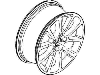 2011 Mercury Milan Spare Wheel - BN7Z-1007-A