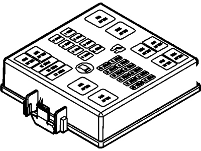 Ford 8L1Z-14A003-A Cover - Fuse Panel