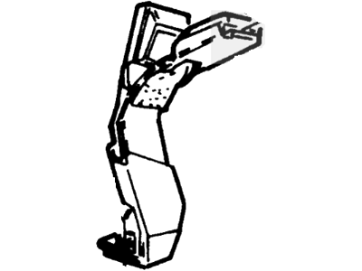 Ford Crown Victoria Seat Belt - YW7Z-5460044-AAB
