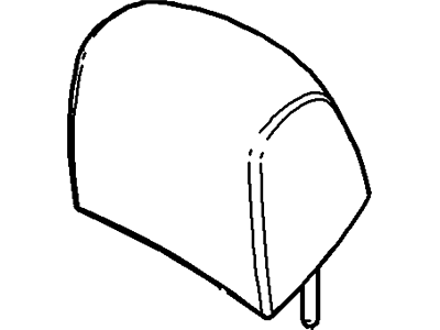 Ford 8A5Z-54611A08-A Head Rest Assembly
