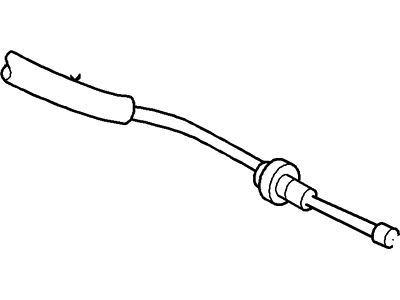 2003 Mercury Mountaineer Accelerator Cable - 2L2Z-9A758-CB