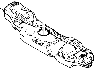 2008 Ford Explorer Fuel Tank - 8L2Z-9002-A