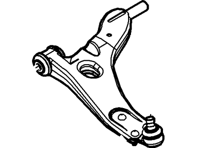 Ford 6S4Z-3079-AA Arm Assembly - Front Suspension