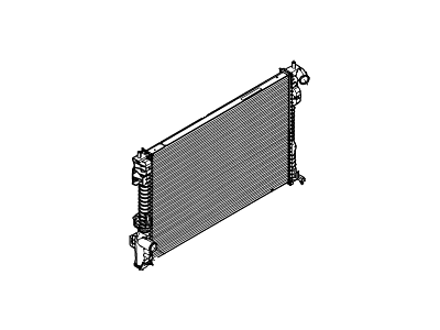 2013 Ford Explorer Radiator - DB5Z-8005-BA