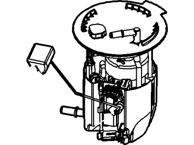 Ford Taurus X Fuel Level Sensor - 8A4Z-9A299-A