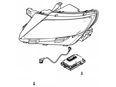 Ford BA1Z-13008-SCP Lamp Assembly