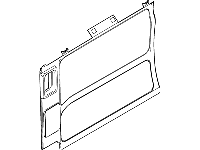 Ford F6UZ-1627411-BAB Panel - Trim