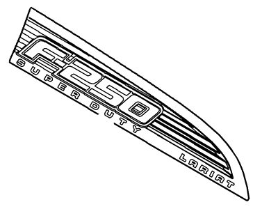 Ford BC3Z-16720-CC Nameplate