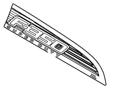 Ford BC3Z-16720-AC Nameplate