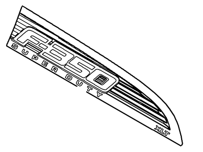 Ford CC3Z-16720-EC Nameplate