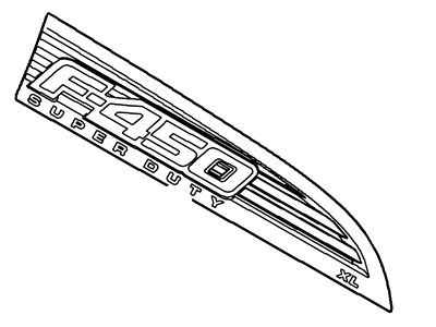 Ford BC3Z-16720-AF Nameplate