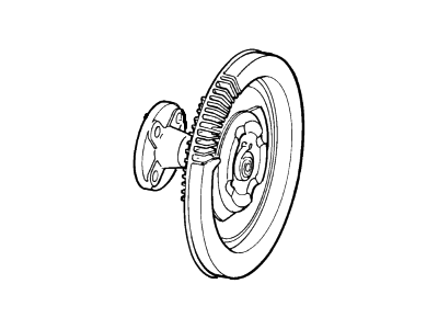 1986 Mercury Grand Marquis Fan Clutch - E6AZ-8A616-B