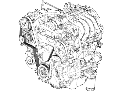 Ford 3L5Z-6007-DA Engine Assembly