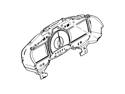 2014 Ford Focus Speedometer - EM5Z-10849-CA