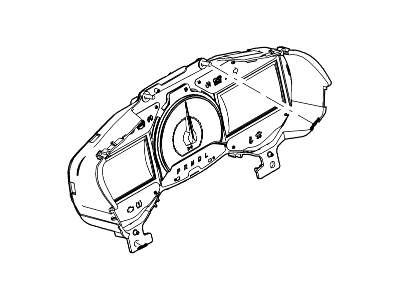 Ford CM5Z-10849-BA Instrument Cluster