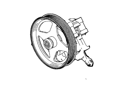 Mercury Power Steering Pump - 9L2Z-3A674-A