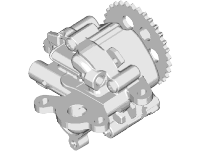 Ford BK2Z-6600-A Pump Assembly - Oil