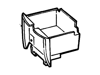XF2Z-1613570-AA Ford Box - Utility - Less Housing Illustration 1 of 1