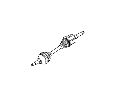 2019 Lincoln MKT Axle Shaft - DE9Z-3B437-C