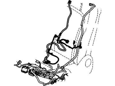 Ford BU5Z-14A699-JA Wire Assembly