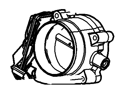 Ford BR3Z-9E926-B Throttle Body And Motor