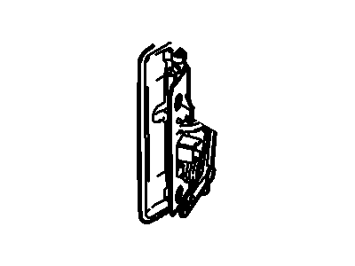 Ford E-350/E-350 Super Duty Door Handle - 8C2Z-1522404-AC