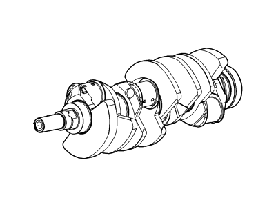 Ford BR3Z-6303-C Crankshaft Assembly