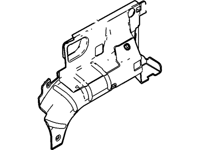 Ford 4L2Z-7828083-AA Insulator - Wheelhouse