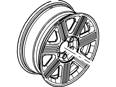 2008 Ford F-150 Spare Wheel - 7L3Z-1007-E