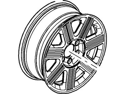 Ford 7L3Z-1007-E Wheel Assembly