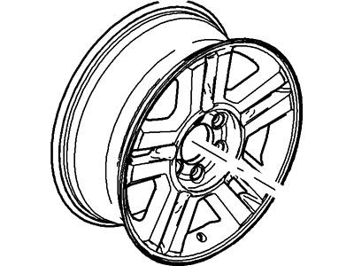 Ford 7L3Z-1007-A Wheel Assembly