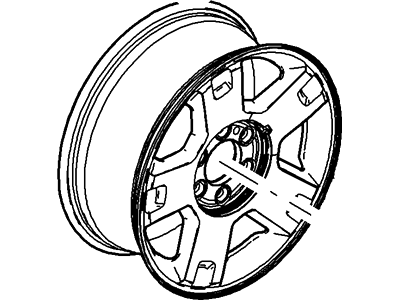 Ford F-150 Spare Wheel - 7L3Z-1007-C