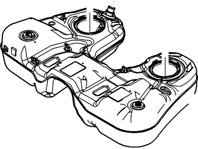 2008 Ford Taurus X Fuel Tank - 8A4Z-9002-C