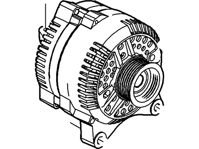 2006 Ford E-350/E-350 Super Duty Alternator - 5C2Z-10346-BA