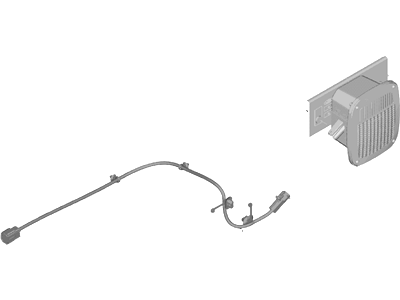 Ford CK4Z-13405-E Lamp Assembly - Rear, Stop And Flasher