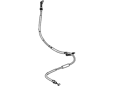 2014 Ford Mustang Parking Brake Cable - BR3Z-2A635-A