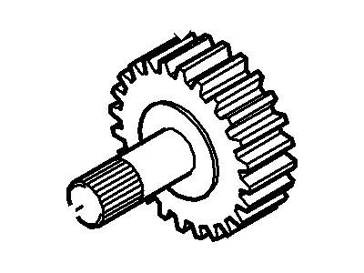 Ford 5S4Z-7H351-AA Hub Assembly