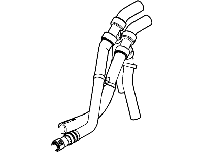 2018 Ford Explorer Cooling Hose - DB5Z-18472-G