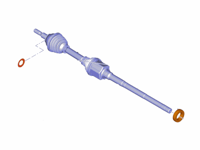 Lincoln MKX Drive Shaft - G2GZ-3B436-C