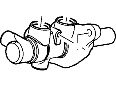 Lincoln MKZ Brake Master Cylinder - 6E5Z-2140-BA