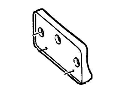 Ford F7RZ-17A385-AA Bracket - License Plate