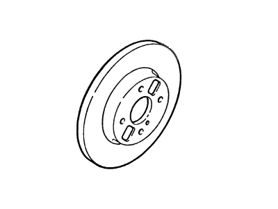 Ford F1CZ-1125-B Rotor Assembly