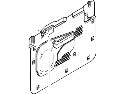 Ford 9L1Z-4027458-A Shield - Water Splash