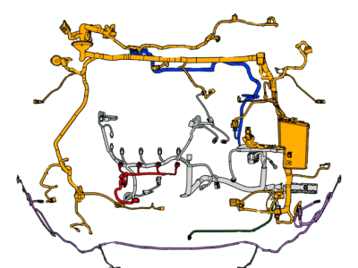 Ford DM5Z-14290-NA Wire Assembly