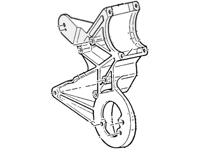 Ford F4TZ-19E708-B Bracket - Compressor