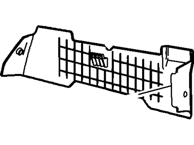 Ford 3F2Z-78617D69-DAC Shield Assembly