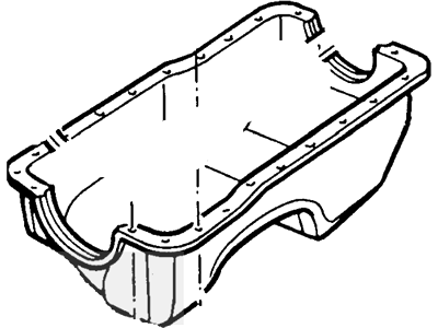 Ford F4TZ-6675-AAA Pan Assembly - Engine Oil