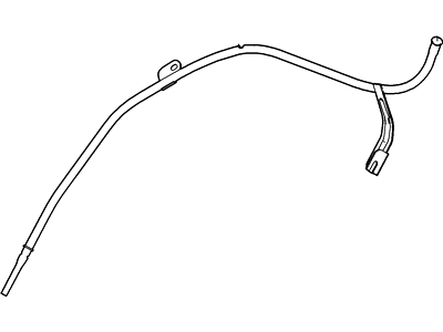 Ford F53 Stripped Chassis Dipstick Tube - F81Z-6754-HA